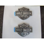 Harley Davidson Bar & Shield Tank Badge Emblem Set 61400056 & 61400055