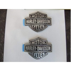 Harley-Davidson samolepící emblém na nádrž sada 2ks Bar & Shield