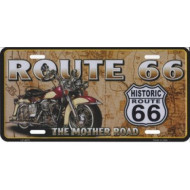 Plechová cedule - Route 66 - The Mother Road 30x15