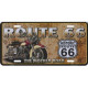 Route 66 The Mother Road License Plate 6x12 LP-4670