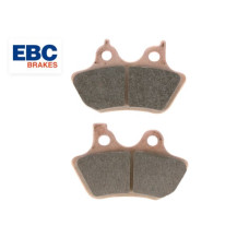 44082-00 Double-H Sintered Front and Rear Brake Pads for Harley Davidson 2000-07 Touring Dyna Softail models by EBC Brakes