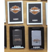 Zippo Lighter Harley Davidson 120th Anniversary Edition chrome or polished black