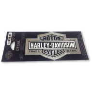 Harley-Davidson Chrome Small Decal Sticker D3121C
