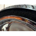 Chrome front wheel Tire Metzeler harley touring bagger