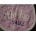 Harley-Davidson Baby Girl Roses Print Onesie + Bib Set
