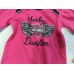 Harley-Davidson Baby Girls' Biker Knit Newborn Bib