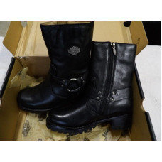 Harley Davidson Ashby harness zip D84187 women's boots, size 5