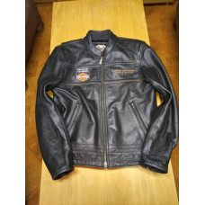 Pánská kožená bunda Harley-Davidson, 105. výročí, 97105-08VM, vel. M použ.