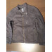 Harley-Davidson Slim Fit Mens Waxed Finish Zip Front Charcoal Casual Jacket  M, L, XL