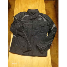 Harley-Davidson Men's Medallion Reflective Riding Jacket, Black. 98082-15VM Medium