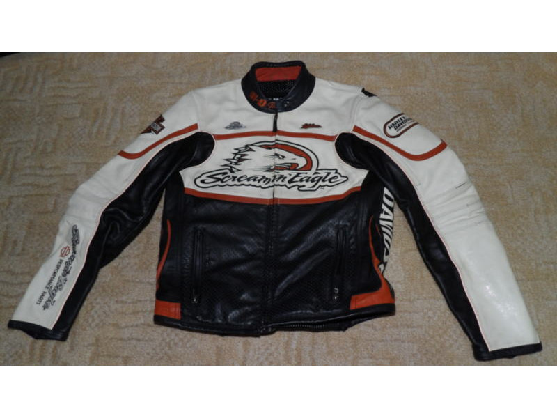 Harley Davidson Women's RACEWAY Screamin Eagle Leather Jacket Small Medium  - 98226-06VW - Jackets