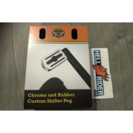 Harley-Davidson Chrome and Rubber Custom Shifter Peg 34608-95