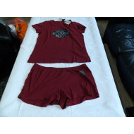 Harley Davidson Women's pyjamas 2pc set Shirt and boxers