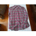 Harley-Davidson Women's Acid Washed Plaid Shirt, Red 96069-17VW, Size XL, 2XL
