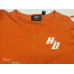 Dámské tričko Harley-Davidson s dlouhým rukávem, oranžové,  H96158-18VW, vel. M