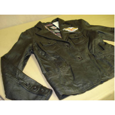 Harley Davidson Women's Leather Jacket 97124-09 Large