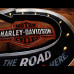 Neonová LED cedule Harley-Davidson The Road starts here HDL-15519