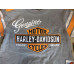 Chlapecké šedé tričko - Harley Davidson , vel. 4, 6 a 7 let