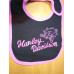 Harley-Davidson Girls Baby Cat Graphic Bodysuit & Bib Pink, 18 months