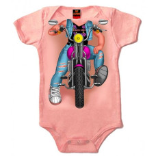 Baby Biker 12M Toddler's Headless Girl Biker Onesie