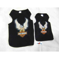 Harley Davidson Black Dog T-Shirt, M, XXL