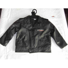 Harley-Davidson Boys' Faux Leather Biker Jacket 4,7 years