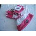 Harley Davidson gloves + pink cap set for children, 4-14 years