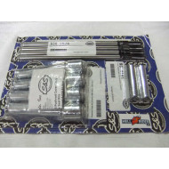 PUSHROD SET With TUBES by S&S for Harley-Davidson Sportster