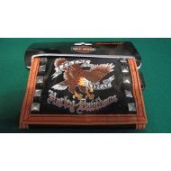 Harley Davidson Textile Wallet with Chain