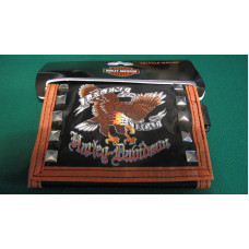 Harley Davidson Textile Wallet with Chain