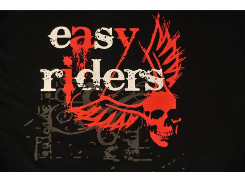 Easyriders Men's Skull with Wings XXL biker shirt
