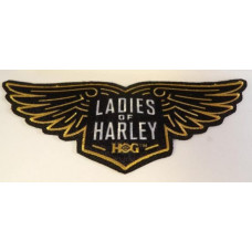 Harley Davidson HOG Ladies of Harley XL Back Patch 10" new version
