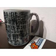 Harley Davidson Allover Print Ceramic Coffee Mug 96810-17V