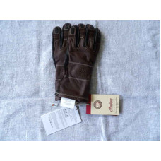 Two tone Indian Motorcycle Mens Leather Gloves