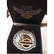 Harley-Davidson 115th Anniversary 3" Medallion w/Box