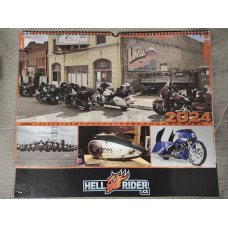 2024 Easyriders Hellrider Wall Calendar (harley, chopper, hotrod) 50x42cm