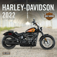 Nástěnný kalendář Harley-Davidson 2022, 30x30cm