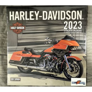 Nástěnný kalendář Harley-Davidson 2023, 30x30cm
