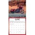 Nástěnný kalendář Harley-Davidson 2024, 30x30cm