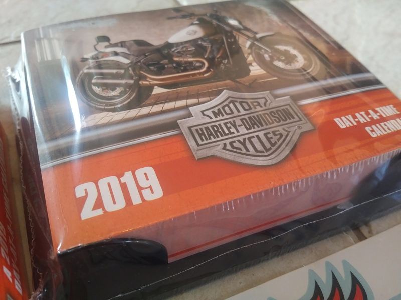 Harley Davidson 2019 Daily Desk Calendar Hd Calendars