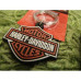 Harley-Davidson - gumová klíčenka - logo