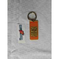 Harley Davidson Chronicles of a Legend Traveling Museum New Keychain-Nice-Biker 