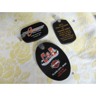 Harley Davidson - rubber keychain - various types