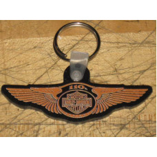 Harley Davidson gumová klíčenka Milwaukee 110. výročí