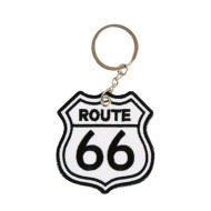 Route 66 Embroidered Key Chain KCH1045 