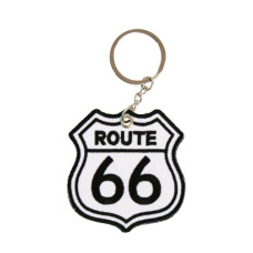 Klíčenka Route 66 (nášivka)