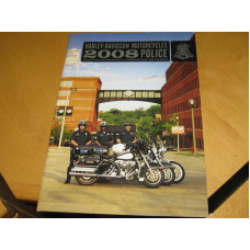 Harley Davidson Police Motorcycle Brochure 2008