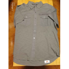 Harley-Davidson Men's Grey Short Sleeve Shirt 96409-17VM, Size L, XL