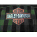 Pánská zelená kostkovaná košile Harley-Davidson, dlouhý rukáv, vel. M