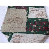 Harley Davidson vánoční kravata Green Christmas #327406